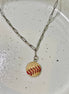 Baseball Paperclip Necklace