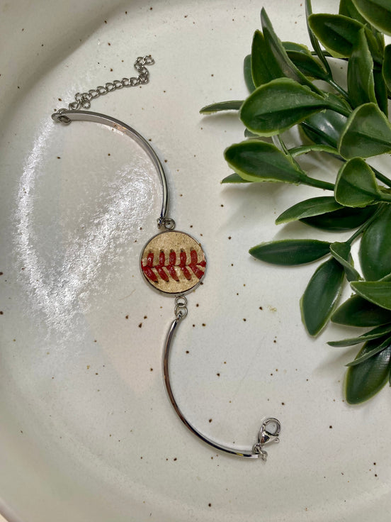 Baseball Bar Bracelet