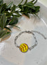 Softball Paperclip Bracelet