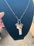 Carabiner Clip Charm Necklace
