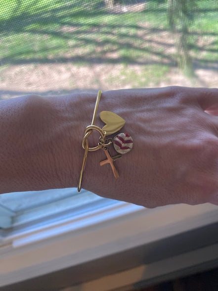 Love Knot Charm Bracelet