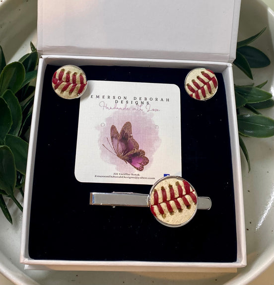 Men’s Cuff Links & Tie Bar