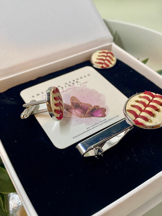 Men’s Cuff Links & Tie Bar