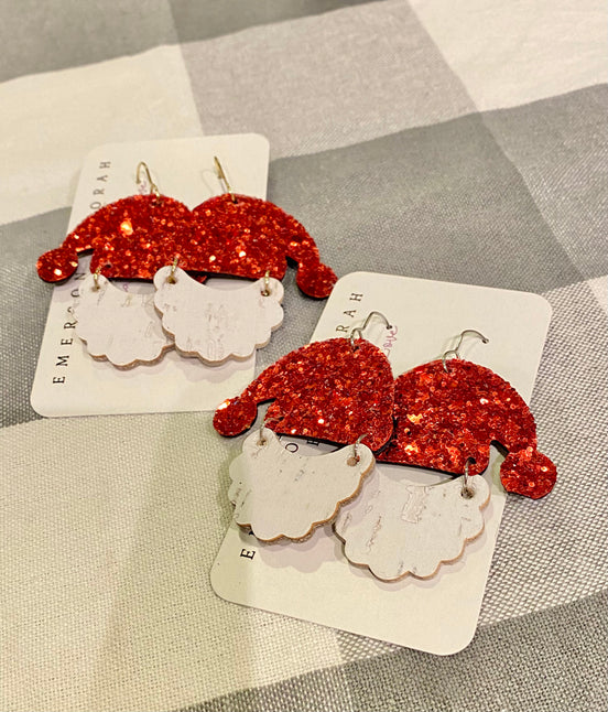 Santa Inspired Earrings